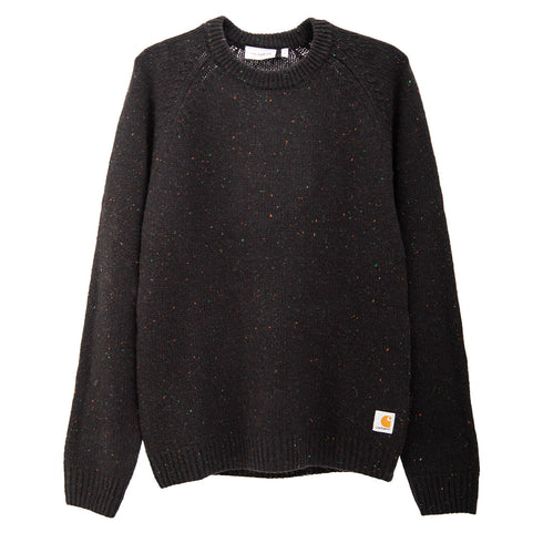 Carhartt WIP Anglistic Sweater Speckled Black I010977.0JE.XX.03 Degli Uberti
